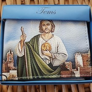 Tems Accessories - Tems Saint Judas Bifold Wallet New in Box Tems Accessories - Tems Saint Judas Bifold Wallet New in Box